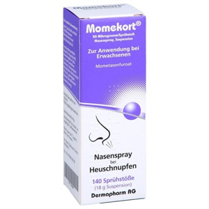 MOMEKORT 50 μg/Sprühst.Nasenspr.Susp.140 Erwachs. Produktbild