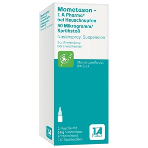 MOMETASON 1A Phar.b.Heuschnupfen 50μg/Spr.Stoß 140 Produktbild