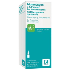 MOMETASON 1A Phar.b.Heuschnupfen 50μg/Spr.Stoß 60 Produktbild