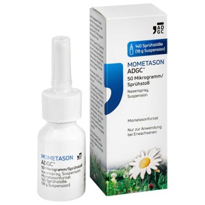 MOMETASON ADGC 50 μg/Sprühstoß Nasenspray 140 Produktbild