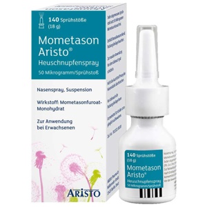 Mometason Aristo Heuschnupfenspray 50 µg, 18 g Nasenspray Produktbild