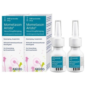 Mometason Aristo Heuschnupfenspray 50 µg, 2x18 g Nasenspray Produktbild