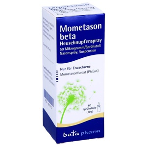 MOMETASON beta Heuschnupfenspray 50μg/Sp.60 Sp.St Produktbild