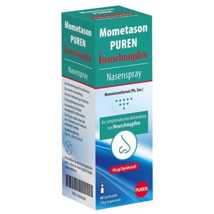 MOMETASON PUREN Heuschnupfenspray 50μg/Sprühst.60 Produktbild