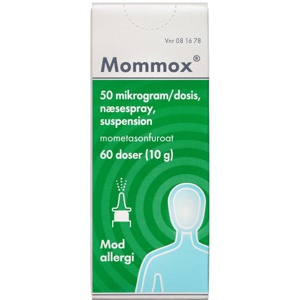 Mommox Næsespray 50 µg/dosis - 60 doser produktbillede