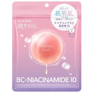Momopuri Moist Barrier Serum Mask BC-Niacinamide 10 7 st produkt bild