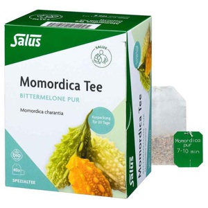 Momordica Pur asiatischer Kräutertee bio Salus, 40 St Filterbeutel Produktbild