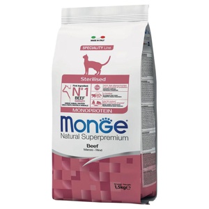 Monge Monoprotein Sterilized für Katzen Produktbild