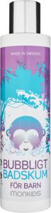 Monkids Bubbliga Badskum 200 ml produkt bild