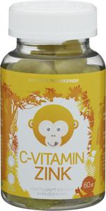 Monkids C-vitamin + Zink Fruktsmak, 60 st produkt bild