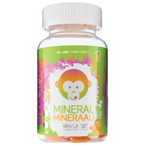 Monkids Mineral Barn Ananas 60 stk produktbilde