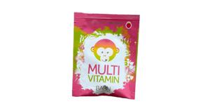 Monkids Multivitamin Barn Hallon Smakprov 2 st produkt bild