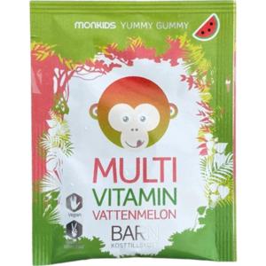 Monkids Multivitamin Barn Vattenmelon Smakprov, 2 Gummies produkt bild