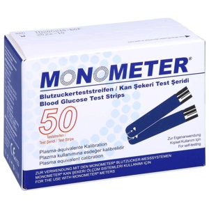 MONOMETER-Blutzucker-Teststreifen-P-plasma-aequiva Produktbild