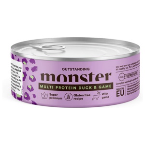 Monster Cat Adult Duck & Game 100 g produkt bild