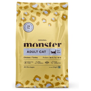 Monster Cat Adult Original Chicken & Turkey (6 kg) produkt bild