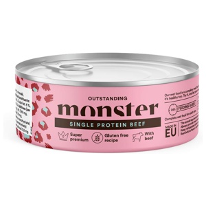 Monster Cat Adult Single Protein Beef 100 g produkt bild