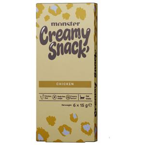 Monster Cat Creamy Snack Chicken Flytande Kattgodis 6 x 15 g produkt bild