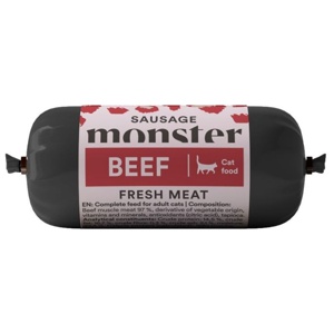 Cat Sausage Beef Kattfoder - 80 g produkt bild