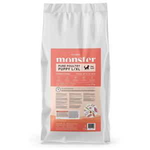 Monster Classic Dog L/XL Puppy Poultry Torrfoder till Valp produkt bild