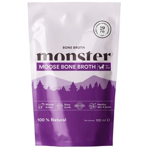 Monster Dog Bone Broth Moose 100 ml produkt bild
