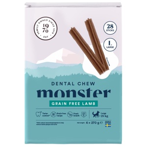 Monster Dog Dental Chew Lamb Large (28-pack) produkt bild