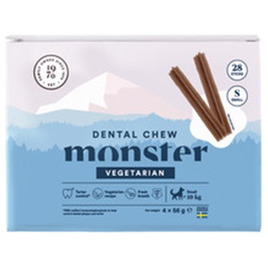 Monster Dog Dental Chew Vegetarian Small (28-pack) produkt bild