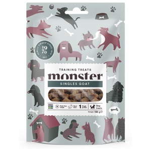 Monster Dog Training Treats Goat 100g produkt bild