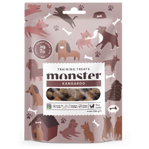 Monster Dog Training Treats Kangaroo 100 g produkt bild