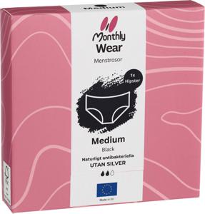 Monthly Wear Hipster Black M produkt bild