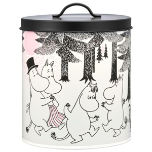 Moomin for Pets Friends & Parties Förvaringsburk (Ø:16 cm H:19 cm) produkt bild
