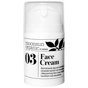 Moonsun Organic of Sweden Face Cream 50 ml produkt bild