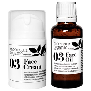 Moonsun Organic of Sweden Face Cream & Face Oil produkt bild