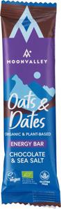 Moonvalley Oats & Dates Bar Chocolate & Sea Salt 50 g produkt bild