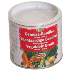 Morga Grøntsagsbouillon pulver, fedtfri 150 g produktbillede