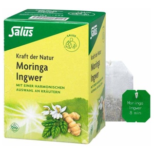 MORINGA INGWER Kräutertee Kraft der Natur Salus Produktbild