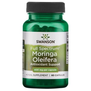 Swanson - Full Spectrum Moringa Oleifera 400 mg 60 kapslar produkt bild