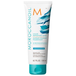 Moroccanoil Color Depositing Mask - Aquamarine 200 ml produktbillede