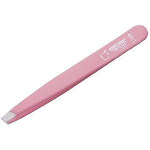 MÖRSER Pinzette Topinox rostfrei schräg rosa 125R Produktbild