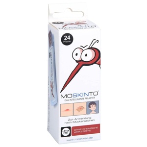MOSKINTO Pflaster Faltschachtel 24 St Pflaster Produktbild