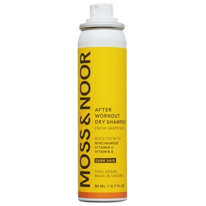 Moss & Noor After Workout Dry Shampoo Dark Hair Pocket Size 80 ml produktbillede