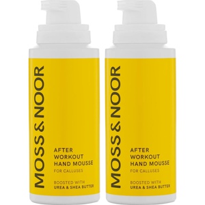 Moss & Noor After Workout Hand Mousse 2 Pack - 2 x 200 ml - 2 x 100 ml produktbillede