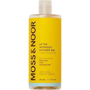Moss & Noor After Workout Shower Gel Clean Eucalyptus, 500 ml produkt bild