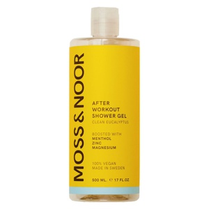 Moss & Noor After Workout Shower Gel Clean Eucalyptus 500ml produktbilde