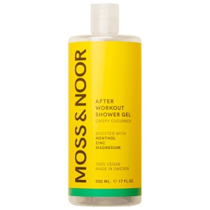 Moss & Noor After Workout Shower Gel Crispy Cucumber 500ml produktbillede