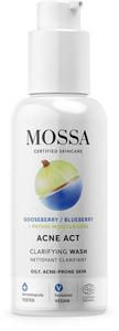 MOSSA Acne Act Claryfing Wash 140 ml produkt bild