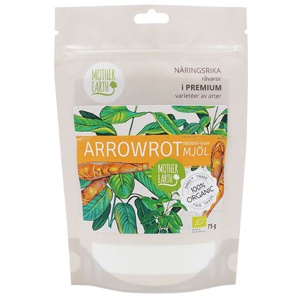 Mother Earth Arrowrot Pulver EKO, 75 g produkt bild