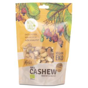 Mother Earth Cashew Premium R&S Eko 200 g produkt bild