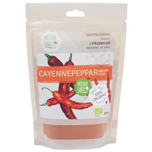 Mother Earth Cayennepeppar Mald EKO, 250 g produkt bild