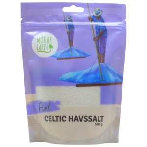 Mother Earth Celtic Havssalt Fint, 500 g produkt bild